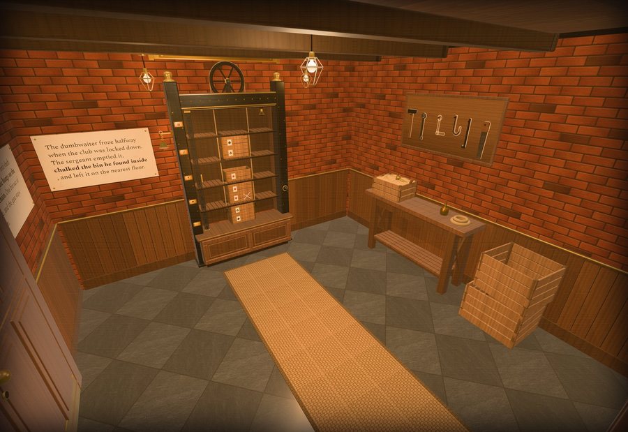 O Ás de Paus — room 2